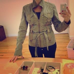 Spring jacket/ tub top / shoes