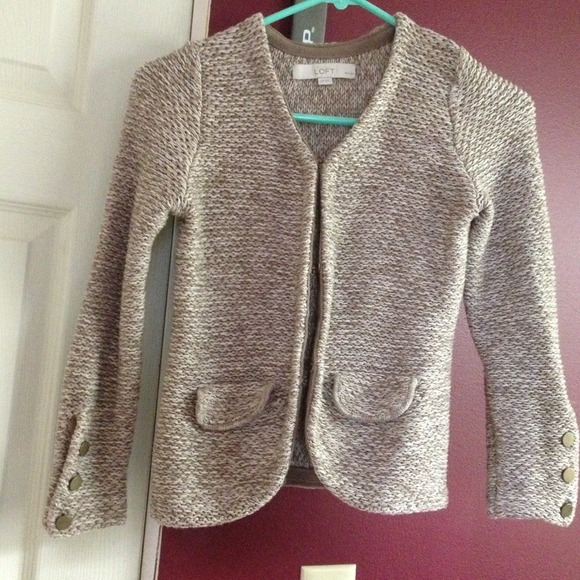 *SOLD* Loft Sweater Blazer