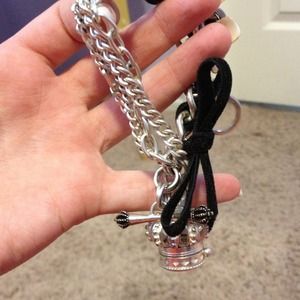 Juicy clock bracelet and juicy necklace