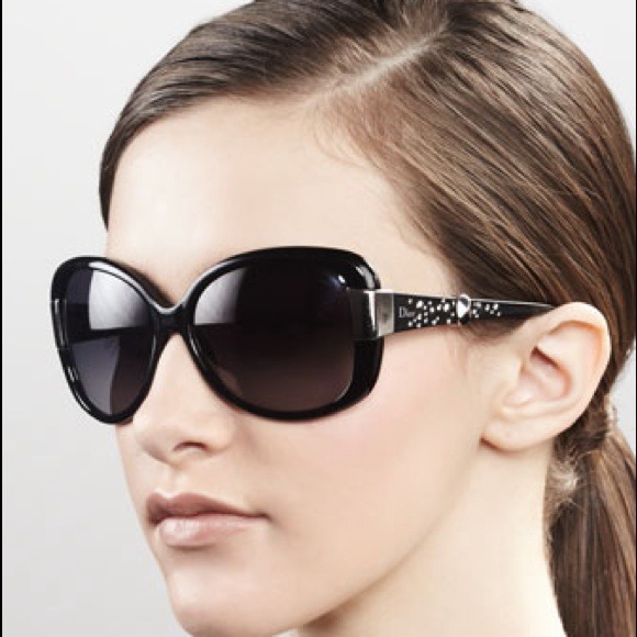 Dior Midnight crystal sunglasses