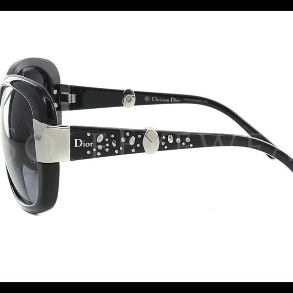 Dior Midnight crystal sunglasses