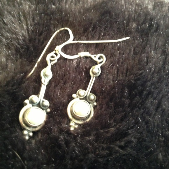 Freshwater pearls in sterling silver