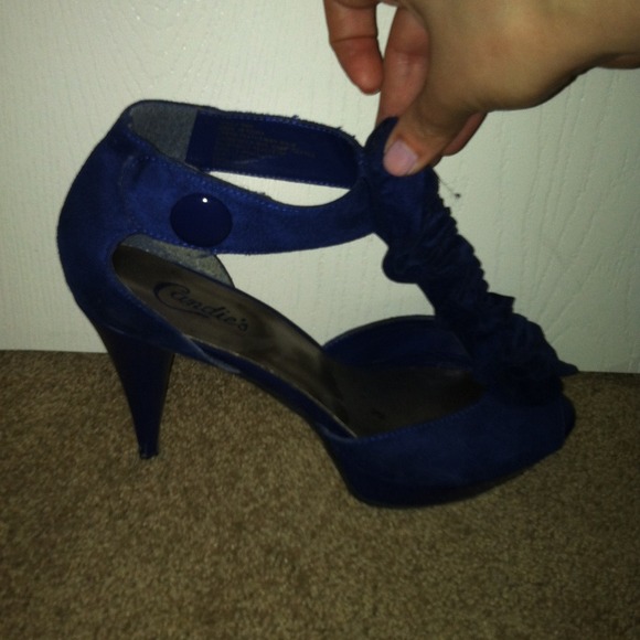 Candies blue heels