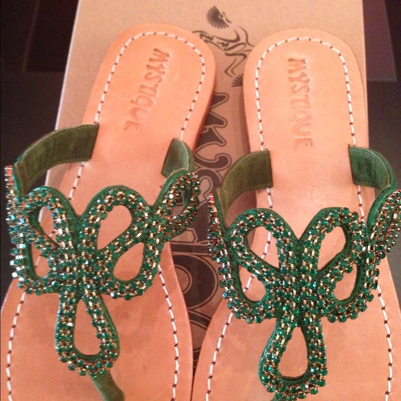 🎀SOLD🎀 Mystique Swarovski Crystal Sandals