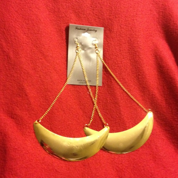 Half moon earrings