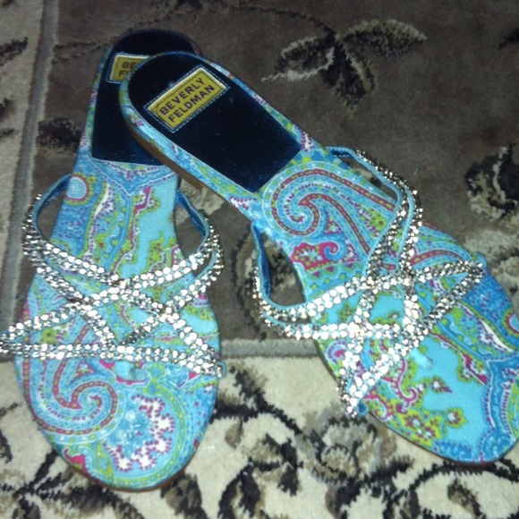 Beverly Feldman rhinestone slides