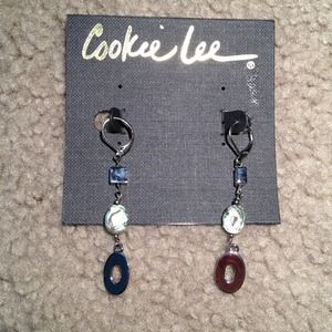 Abalone drop earrings