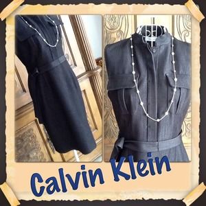 Black Denim Stretch Dress