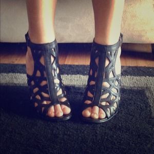 Franco Fortini Gladiator Sandal Heels