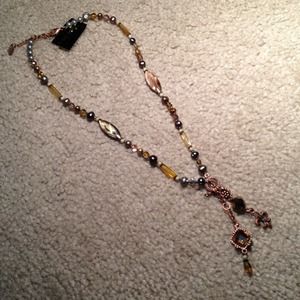 NWT fresh water pearl and bead necklace