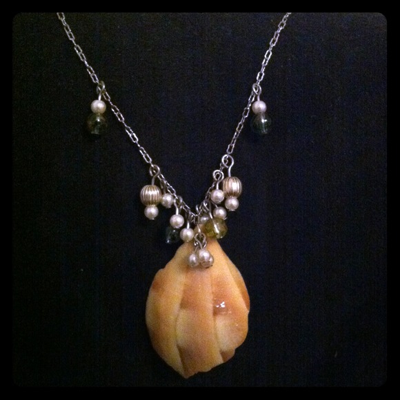 Handmade seashell necklace from Rehoboth Beach DE