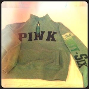 Victoria secret half zip pullover
