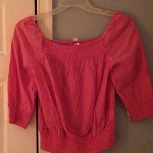 Off the shoulder blouse