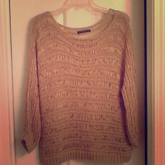 Open Stitch Summer Pull-Over Sweater