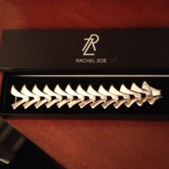 REDUCED AGAIN Rachel Zoe silver statement bracelet