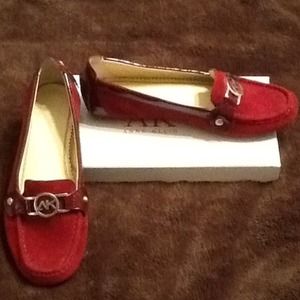 Anne Klein loafers & tan suede flats bundle