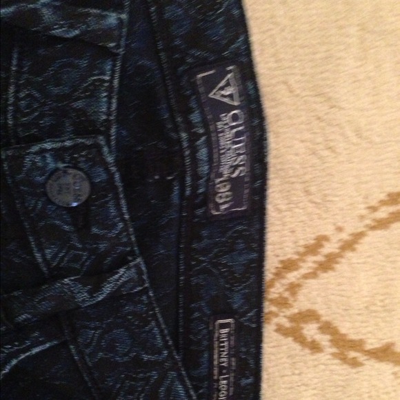 SOLD Guess Pattern Denim - Picture 2 of 4