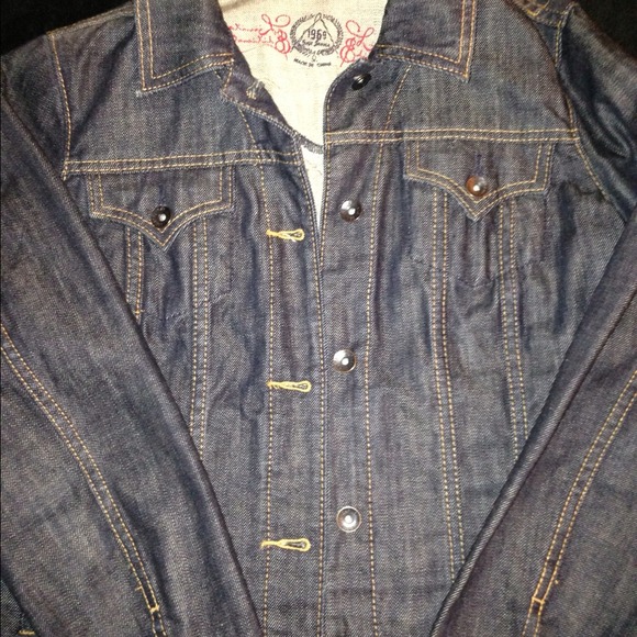 GAP Dark wash denim jacket