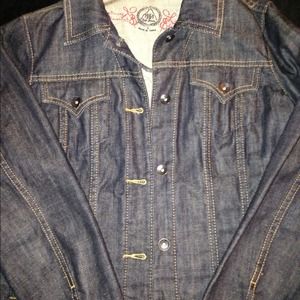 GAP Dark wash denim jacket