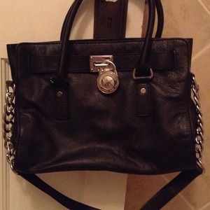 Michael Kors black bag with tags