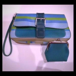 Liz Claiborne bag w/ matching coin purse
