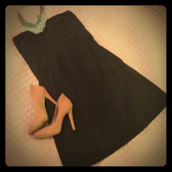 Gap Strapless Little Black Dress, Size 4