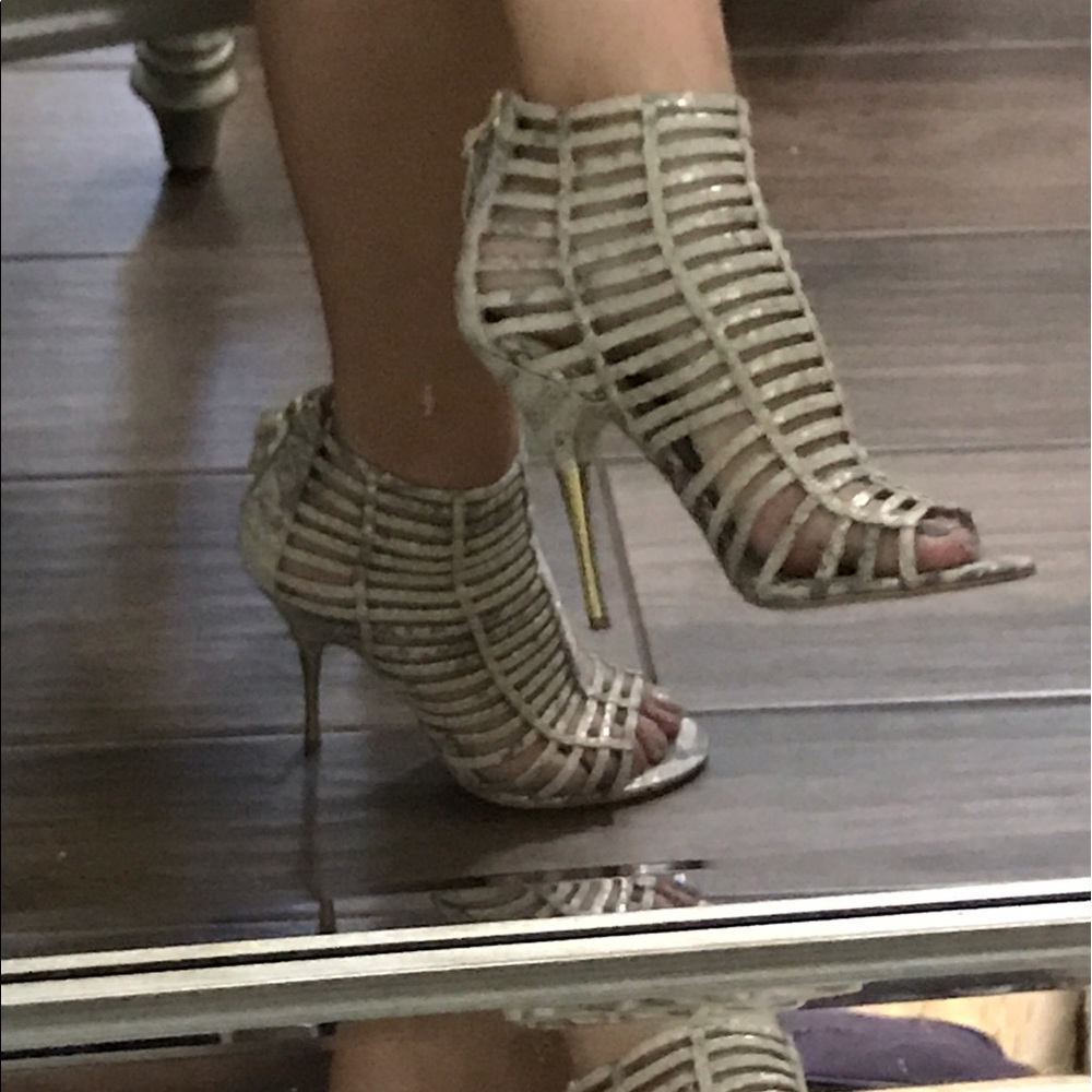 Boutique 9 Tracee open toe booties - Picture 6 of 7