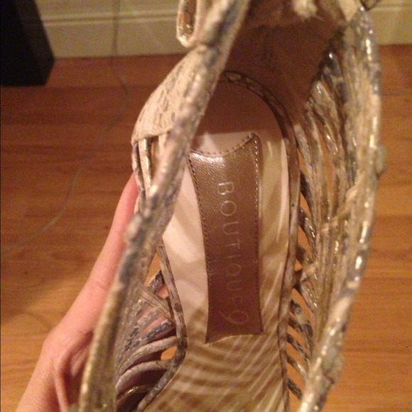 Boutique 9 Tracee open toe booties - Picture 3 of 7