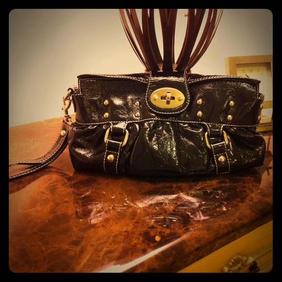 SOLD *****Jessica Simpson  Black Clutch