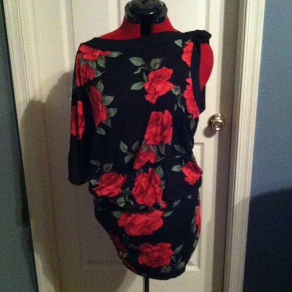 SOLD Baby phat one sleeve dress