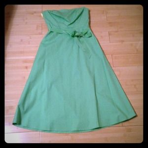 Green dress