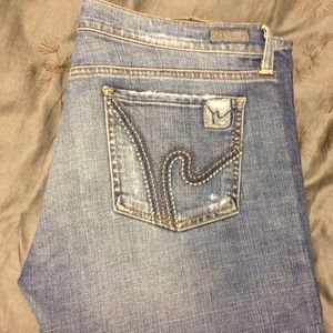 HOLD: Citizen of Humanity Low Waist Bootcut Jeans