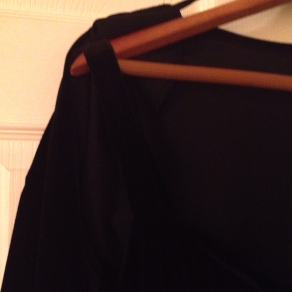 Black Velvet Dress - Picture 2 of 2