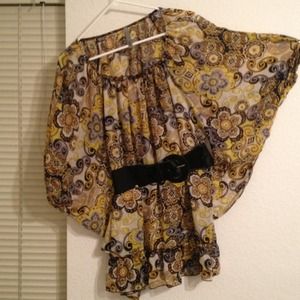 Peasant Blouse w/Belt