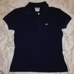 Lacoste Navy blue polo size 40