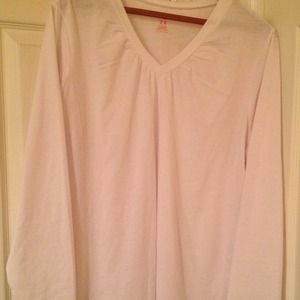 Long Sleeve White Top
