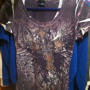 Shirt cross's & jewels