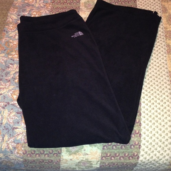 North face fleece pants