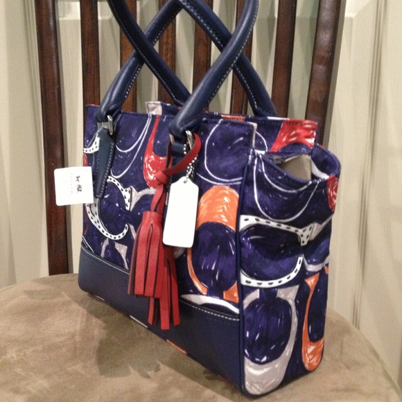 ✨SOLD✨Coach legacy signature c Candace carryall - Picture 3 of 4