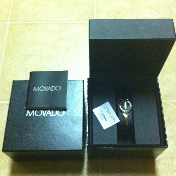 ❌❌SOLD❌❌MOVADO silver watch
