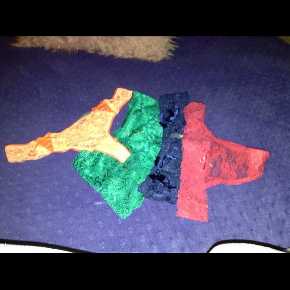 4 never worn panties