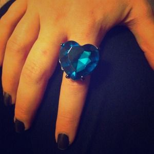 Large heart ring