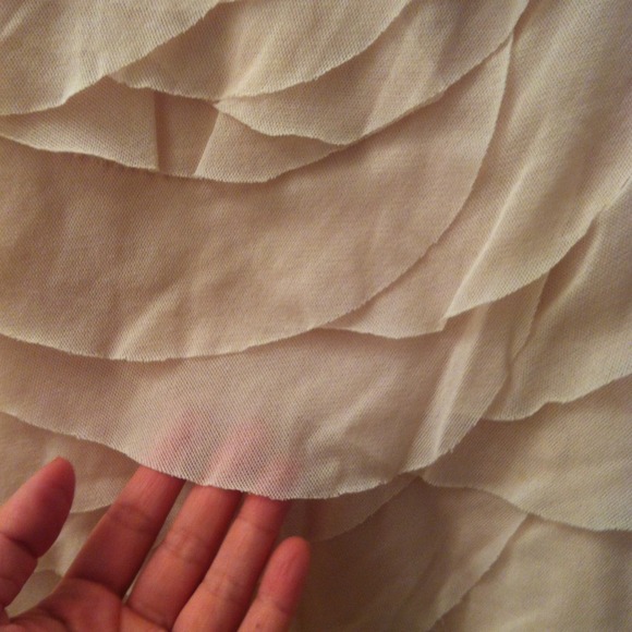 Bundled!Express. Blush colored tiered skirt! - Picture 3 of 3