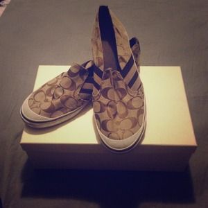 Coach laceless sneakers