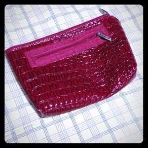 red lancome make up bag;) free--claimed;)