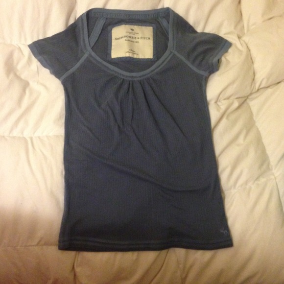 Blue Abercrombie and Fitch shirt