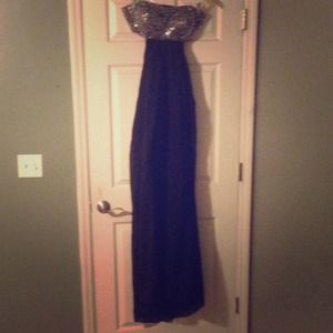 Black La femme formal/prom dress