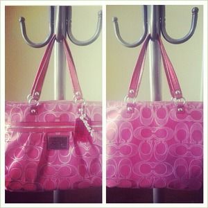 Final REDUCTION! Pink Authentic Coach Bag