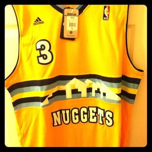 *New* Denver Nuggets Adidas Ty Lawson jersey