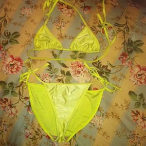 ❌SOLD❌American Apparel neon swimsuit